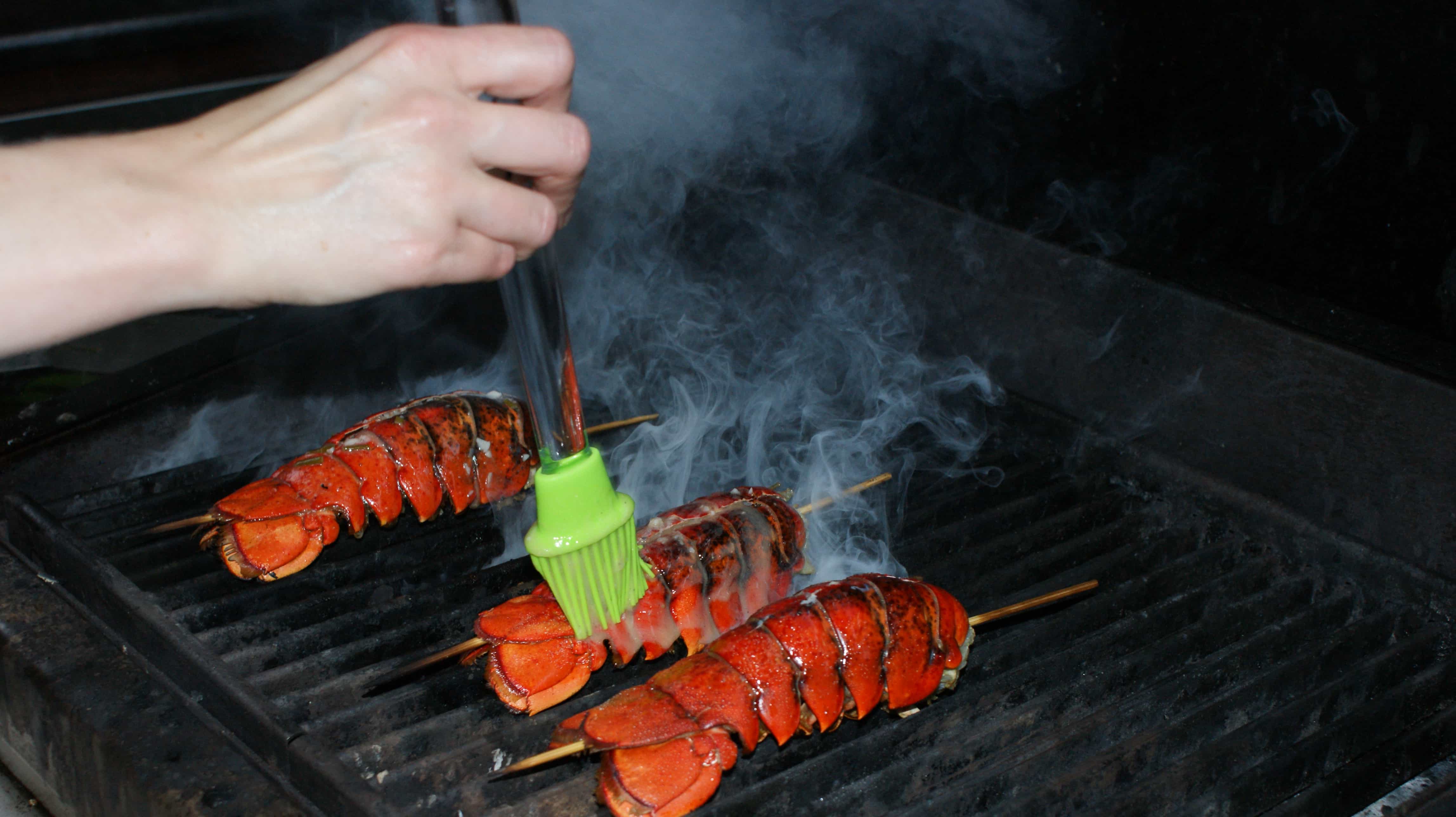 Lobster on Grill