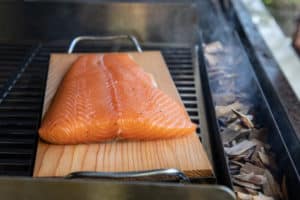 TEC Grills Hot Smoked Salmon - On the Grill