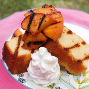 TEC Grills - Summer Peach Olive Oil Cake Recipe