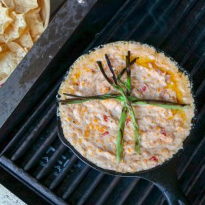 TEC Grills Tailgating Recipes - Hot Pimento Cheese Dip