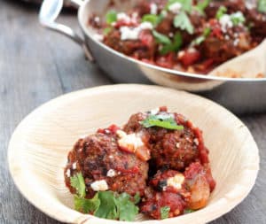 TEC Grills Game Day Recipes - Mexican Meatballs in Chipotle Sauce