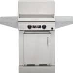 TEC Grills - Sterling II Grill on Stainless Cabinet with 2 Side Shelves