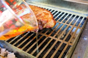 TEC Grills Fresh Ham - Add Liquid to the Drip Tray