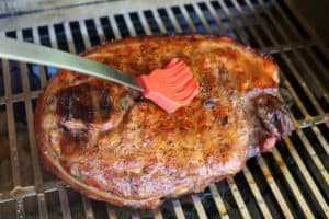 TEC Grills Fresh Ham - Baste Ham with Marinade