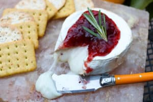 TEC Grills Salt Block Grilling Recipes and Tips - Salt Block Brie