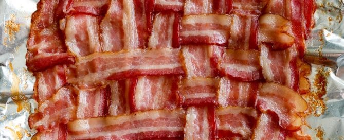 TEC Grills Favorite Bacon Recipes - Bacon Weave
