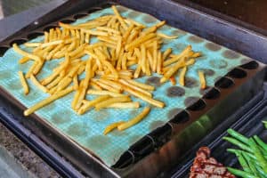 TEC Grills Infrared Pizza Rack - French Fries on the Grill