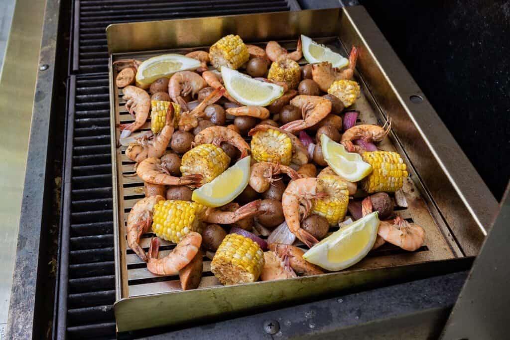 TEC Grills Spicy Lowcountry Boil Recipe